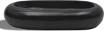 vidaXL 141920 Επικαθήμενος Νιπτήρας Κεραμικός 63x42cm Μαύρος