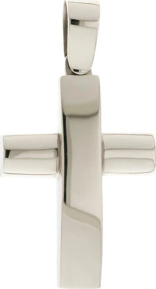 BabyQ Λευκόχρυσος Σταυρός 18K