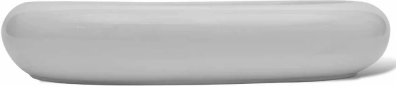 vidaXL 140673 Επικαθήμενος Νιπτήρας Κεραμικός 63x42cm Λευκός