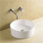 Karag LT3015 Επικαθήμενος Νιπτήρας Πορσελάνης 40x40cm Λευκός