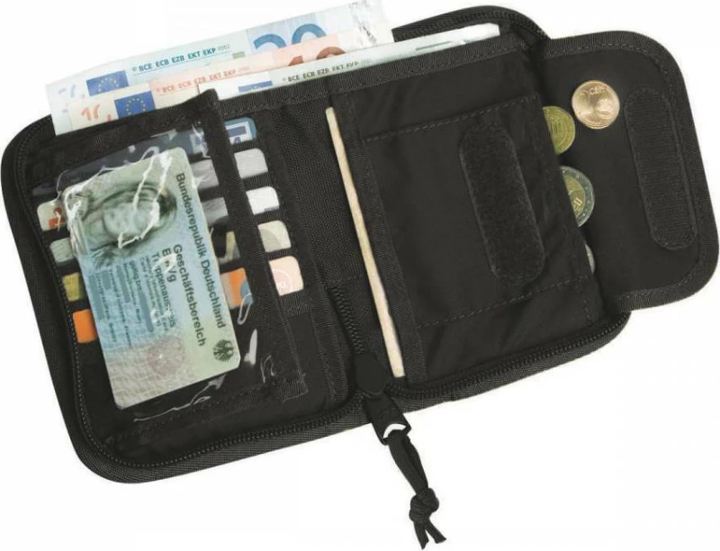 Tasmanian Tiger Mil Wallet Ανδρικό Πορτοφόλι Μαύρο