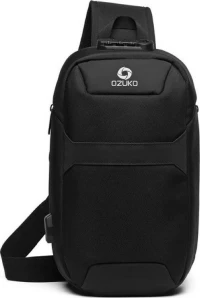 Μικρό Σακίδιο Πλάτης Bodybag OZUKO 9270. Μαύρο 7007