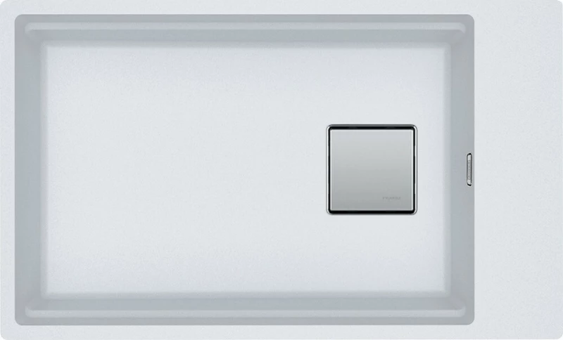 Franke Kubus 2 Kng 110-62 Υποκαθήμενος Νεροχύτης 76x46cm Polar White