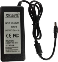 Τροφοδοτικό 60W 100-240Vac Για Την Τροφοδοσία Καμερών Cctv Και Συσκευών 12Vdc/5A | Psu-1255