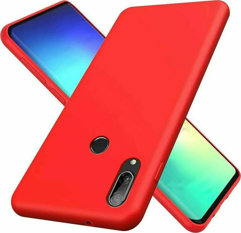 My Colors Liquid Back Cover Σιλικόνης Κόκκινο (Huawei Y7 2019 / Y7 Prime 2019)