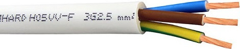 Καλώδιο εύκαμπτο 3χ2,5mm