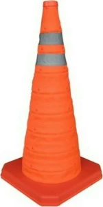 674506 Αναδιπλούμενος κώνος Warning 50cm