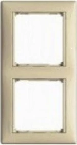 Legrand Valena Πλαίσιο 2 Θέσεων Κάθετο 774356 Μπεζ
