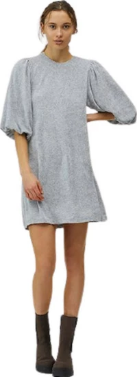 MbyM Emmaline Women's Dress Velvet Grey