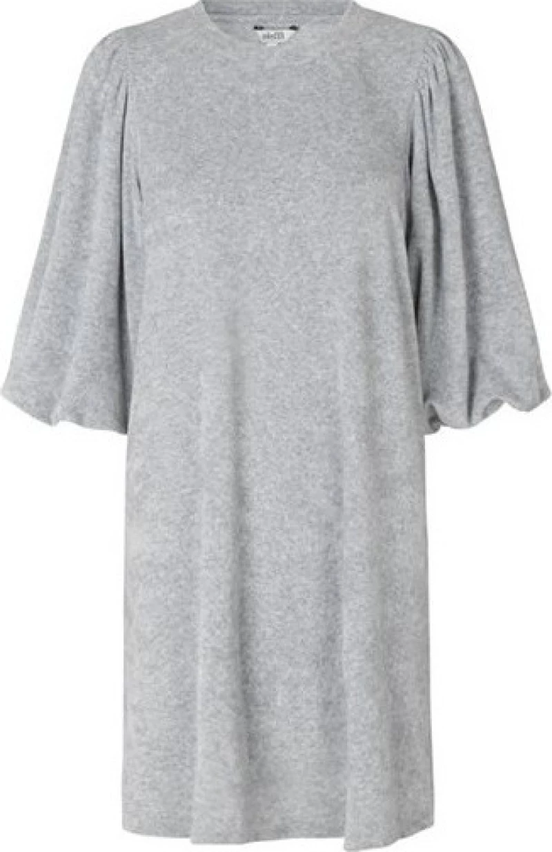 MbyM Emmaline Women's Dress Velvet Grey