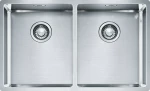 Franke Box Bbx 220 34-34/120 34-34 Ένθετος Νεροχύτης 74x45cm Inox Σατινέ