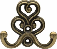 Roline 416 Κρεμάστρα Μεταλλική 6x7,2εκ., Αντικέ