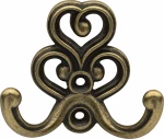 Roline 416 Κρεμάστρα Μεταλλική 6x7,2εκ., Αντικέ