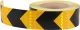 Αυτοκόλλητη ταινία μαύρο-κίτρινο ανακλαστική 5cm x 5m