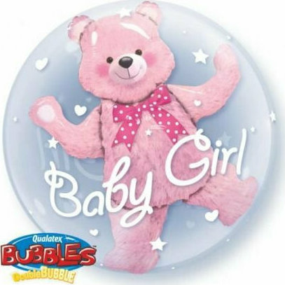 Double Bubble Baby Pink Bear