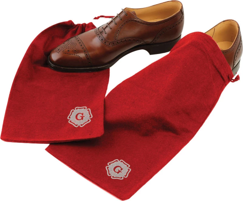 Grenson Red Shoe Bags