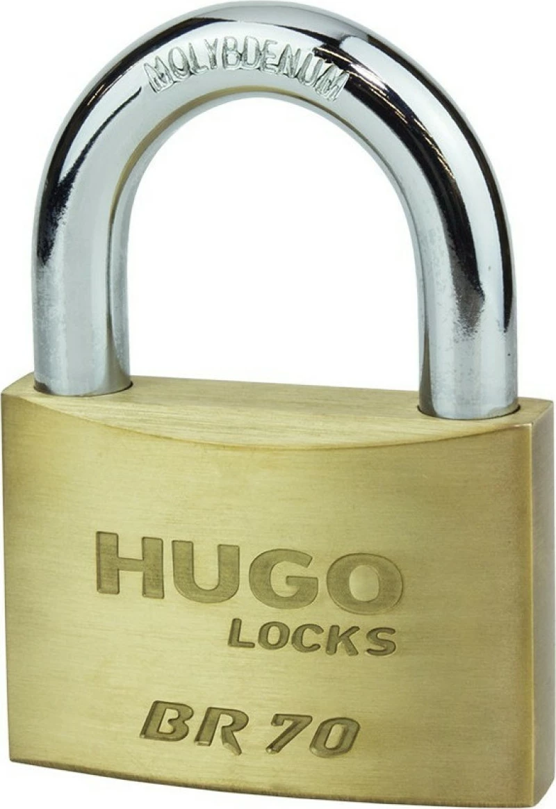 Hugo Locks BR 30 Λουκέτο Πέταλο με Κλειδί 30mm 60134