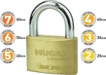 Hugo Locks BR 30 Λουκέτο Πέταλο με Κλειδί 30mm 60134
