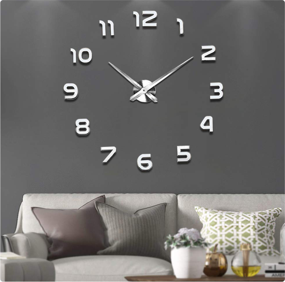 Ρολόι Τοίχου Mirror Numbers Do It Yourself SS-G2421