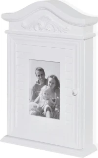 vidaXL Κλειδοθήκη Τοίχου Ξύλινη 22.5x6.5x34.5cm