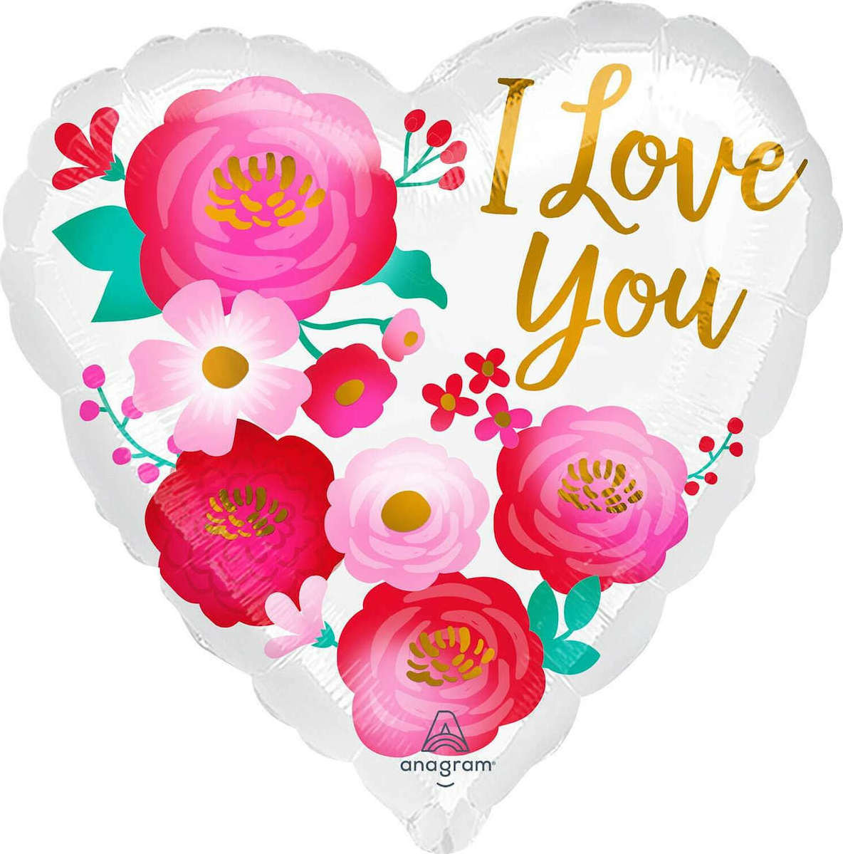 Love You Flowers 46cm