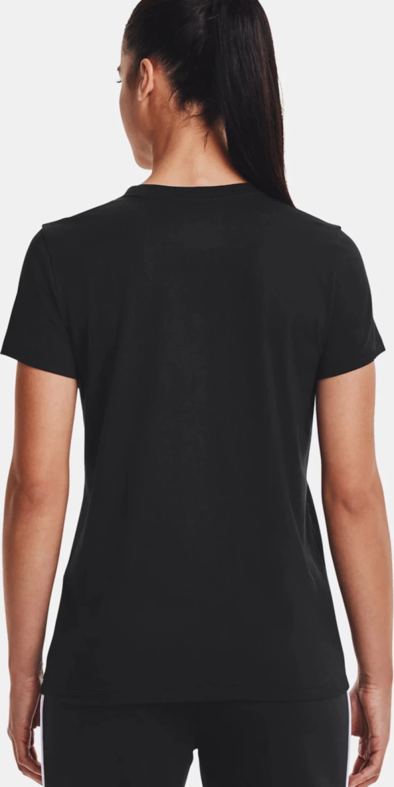 Under Armour Sportstyle Graphic Αθλητικό Γυναικείο T-shirt Μαύρο