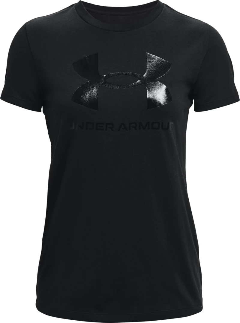 Under Armour Sportstyle Graphic Αθλητικό Γυναικείο T-shirt Μαύρο