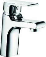 Pyramis Vigoro 090925001 Αναμεικτική Μπαταρία Νιπτήρα Ασημί