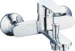 Bormann Sierra BTW3070 Αναμεικτική Μπαταρία Μπανιέρας Ασημί