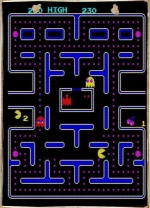 Pacman Ξύλινος Πίνακας 20x30 cm