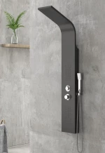 Karag Praxis Nero Στήλη Υδρομασάζ A7304B