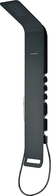 Icos Astrea Black Matte Στήλη Υδρομασάζ