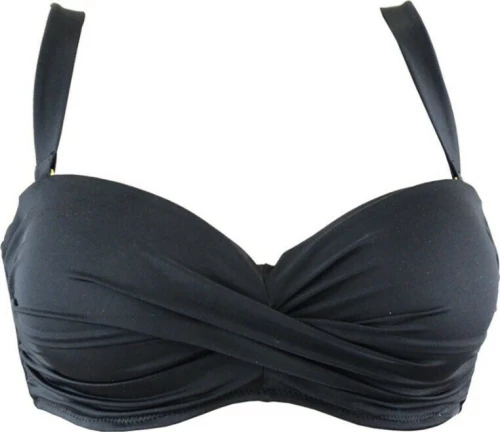 Rock Club Bikini Σουτιέν Μαύρο BP-2081