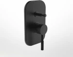 La Torre New Tech 12050R-400 Μίκτης 2 Εξόδων με Εκτροπέα Μαύρος Ματ