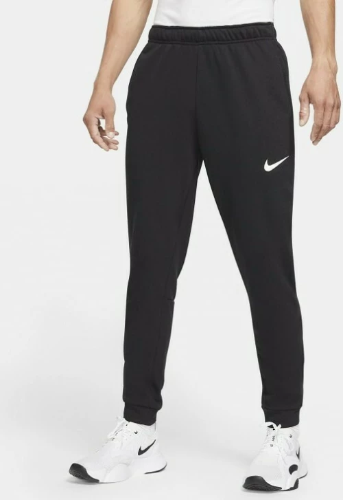 Nike Dri-Fit Training Παντελόνι Φόρμας με Λάστιχο Μαύρο