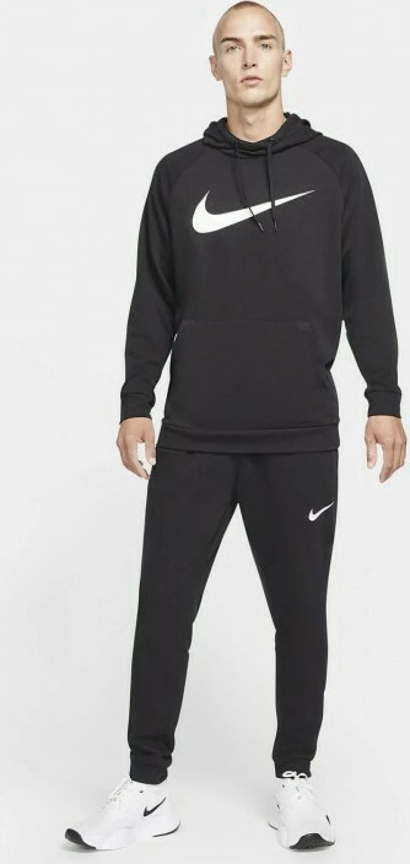 Nike Dri-Fit Training Παντελόνι Φόρμας με Λάστιχο Μαύρο