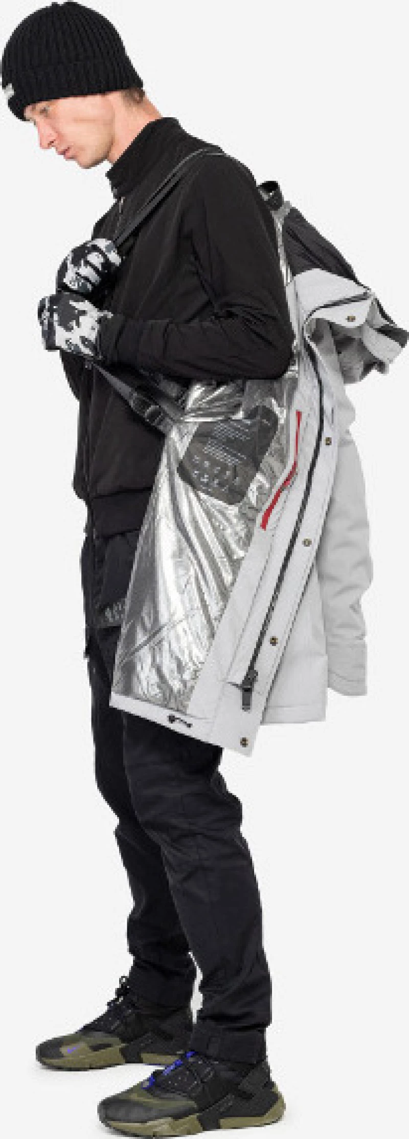 Krakatau Men's Technical Parka Qm214/4 DSUP