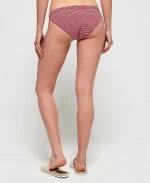 Superdry Kasey Fixed Tri Bikini Slip Κόκκινο