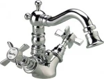 Bugnatese Princeton 201-844-100 Ρετρό Μπαταρία Μπιντέ Ασημί