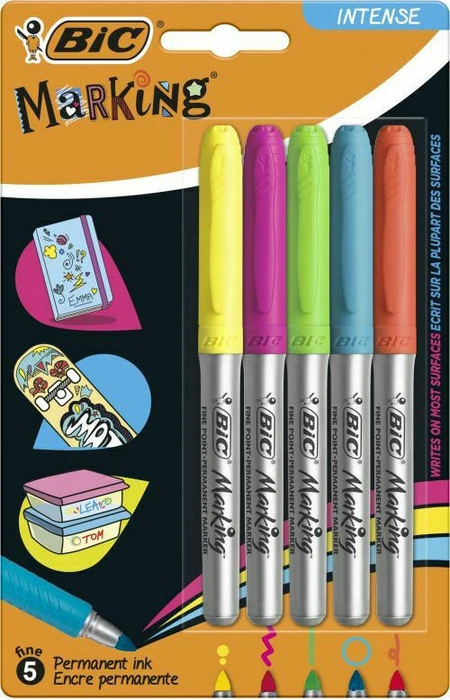 Bic Marking Colour Ανεξίτηλοι 5τμχ