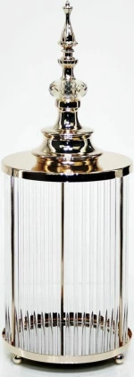 Iliadis Φαναράκι Μεταλλικό Χρυσό 14x14x39cm