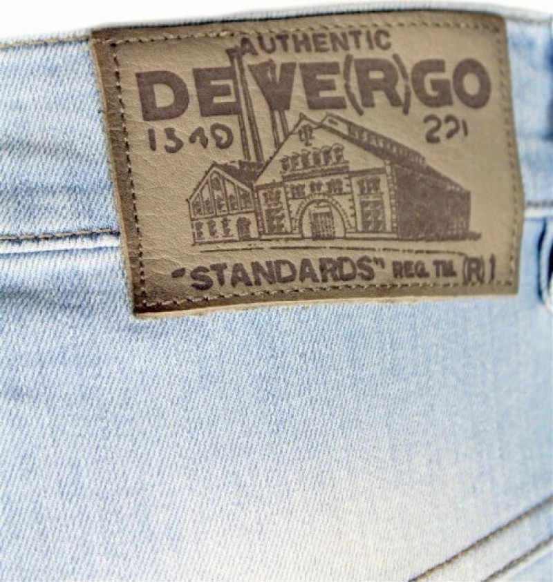 JEANS DEVERGO TAPER Denim 98% cotton - 2% lycra - 1J810015LP4440-0 - ΑΝΔΡΙΚΑ
