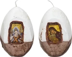 Bunny's Κερί Αυγό με Εικόνα 12cm