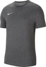 Nike Dri Fit Park 20 Ανδρικό T-shirt Dri-Fit Γκρι Μονόχρωμο