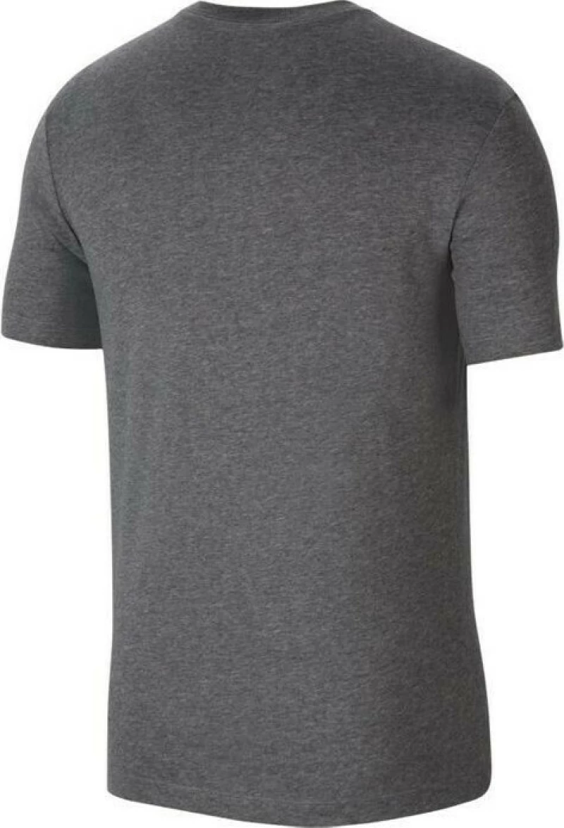 Nike Dri Fit Park 20 Ανδρικό T-shirt Dri-Fit Γκρι Μονόχρωμο