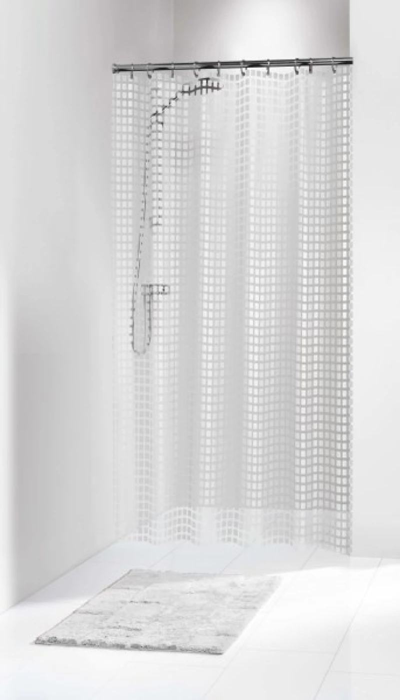 Sealskin Κουρτίνα Μπάνιου 180x200 Tiles White