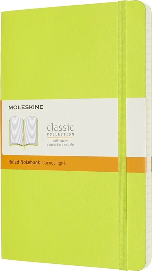 Moleskine Σημειωματάριο Κλασικό Ριγέ Large Lemon