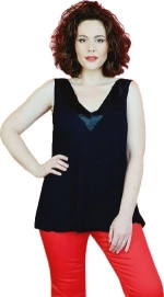 SILKY blouse MX05143601 Μαύρο