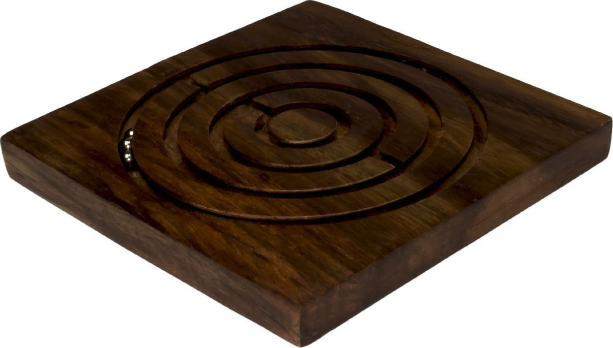 Ξύλινος τετράγωνος λαβύρινθος