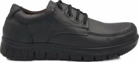 Ανδρικό Δερμάτινο Leder Shoes - 756 - Μαύρο